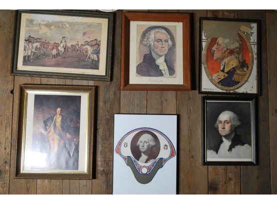 6 George Washington Prints