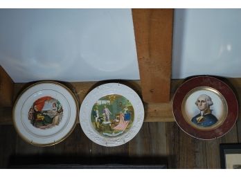 6 George Washington Plates 160