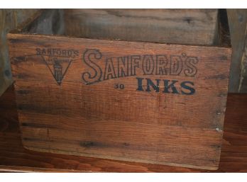 Vintage Sanford Ink Advertising Box -149