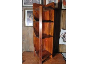 Vintage Pine Corner Shelf -150