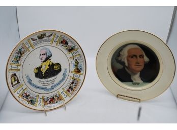 Two George Washington  Plates-12