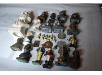 Large Lot Of Banks And Busts - 199