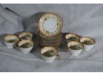 Noretaki Cups And Saucers - 125
