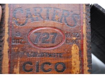 Vintage Carters Ink Box Advertising  - 155