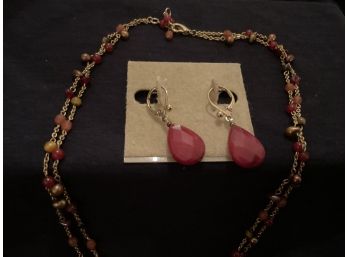 Necklace And Earring Set 352