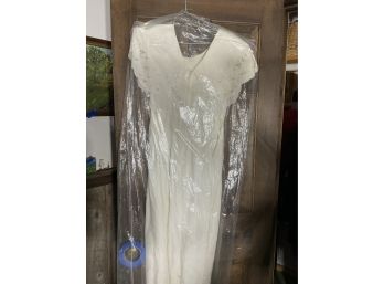 White Nancy Johnson Dress- 239