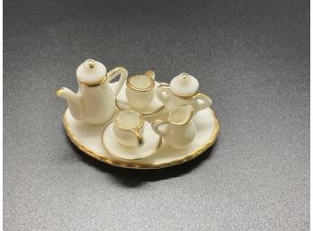 Miniature Porcelain Tea Set 66