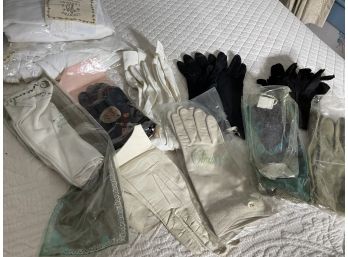 Nine Pairs Of Ladies Dress Gloves-315