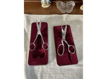 Two German Made Sewing Scissors -294