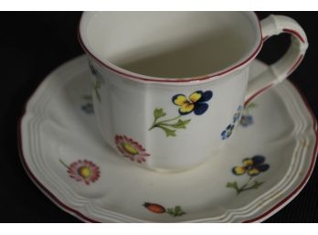 Villeroy And Boch Teacups Lot Of 3-11