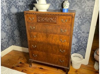Burl Chest Of Drawers 145