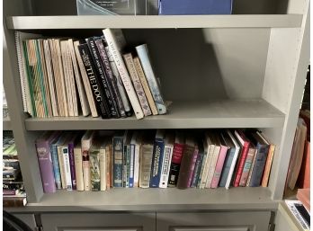 Lot Of 2 Shelves Of Books 104