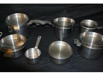 Lot Of 10 Pots And Pans