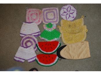 Lot Of Knitted Holders