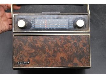 Vintage Admiral Radio