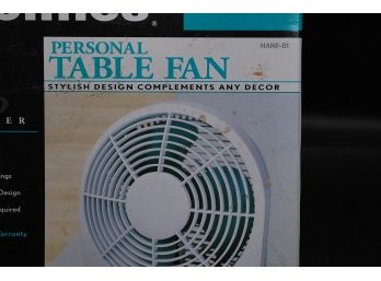 Personal Table Fan