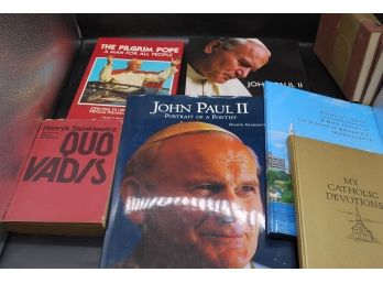 Lot Of Pope John Paul Books