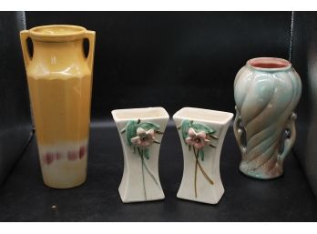 Lot Of 4 Ceramics Mccoy Etc