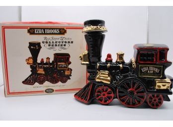 Elzra Brooks The Iron Horse Train Bottle