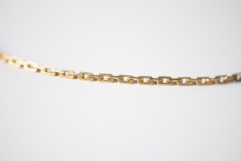 18k Gold Linked Chain Necklace