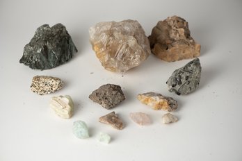 Lot Of Gem Stone, Crystals And Mineral Specimens