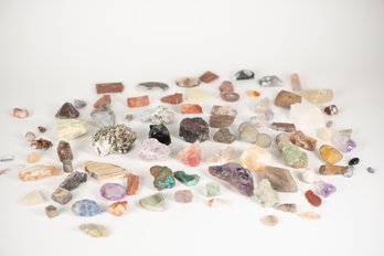 Large Lot Of Gem Stones And Mineral Specimens