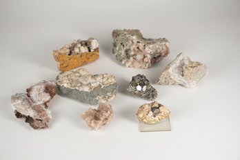 Lot Of Crystal And Mineral Specimens