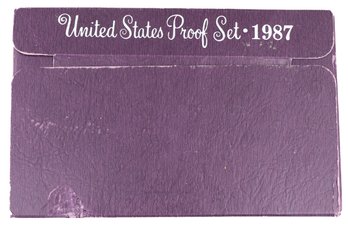 United States Proof Set 1987 Coin Set