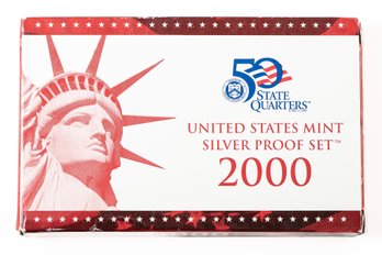 United States Mint Silver Proof Set 2000 Coins