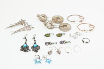 Sterling Silver Jewelry Earrings Lot
