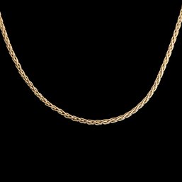 14k Yellow Solid Gold Rope Chain Necklace Barrel Clasp 28.32 Grams