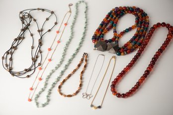Lot Of Jewelry Necklaces W/ Kate Hines