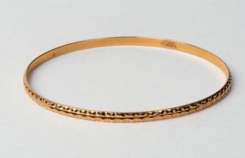 21k Gold Bangle Bracelet Jewelry