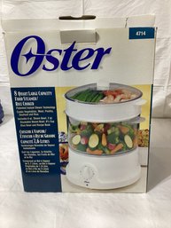 8 Qt Large Capacity Food Steamer & Rice Cooker