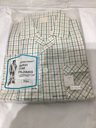 Perma-prest Button Coat Pajamas