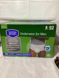 92 Count Underwear For Men Berkley Jensen