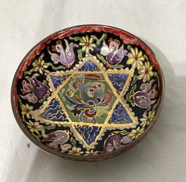 Nice Ceramic Decorative Plate With The Star Of David