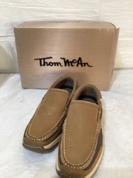 Thom McAn Taupe Tan Leather 9.5 M
