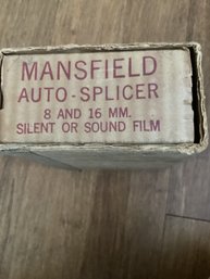 Mansfield Auto Splicer 8 And 16 Mm