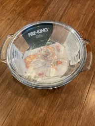 Anchor Hocking Fire King Oven Proof Casserole 8.5 Circular