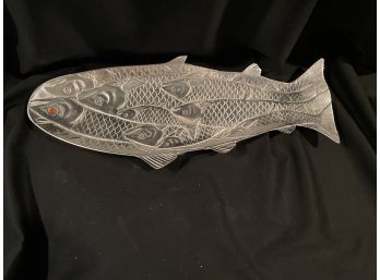 Metal Arthur Court Fish Plate