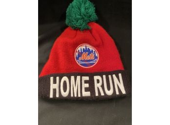 Mets Home Run Beanie Hat