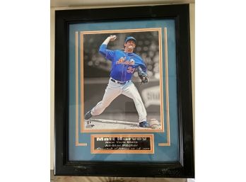 Matt Harvey New York Mets All Star Photo With Plaque Limited Edition 14/3000