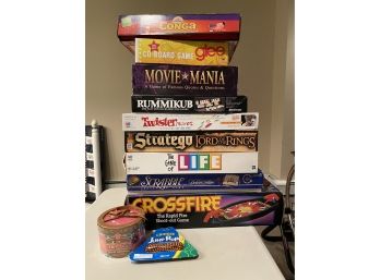 11 Assorted Board Games