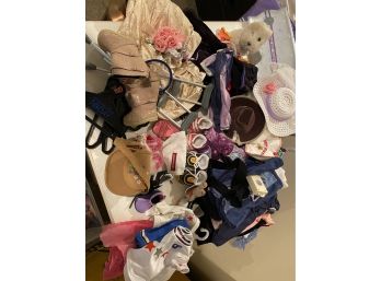 Assortment Of American Girl Clothes & Accessories