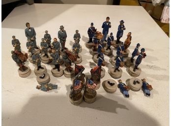 Civil War Chess Pieces