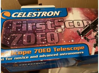 Celstroncope FirstScope 70EQ Telescope