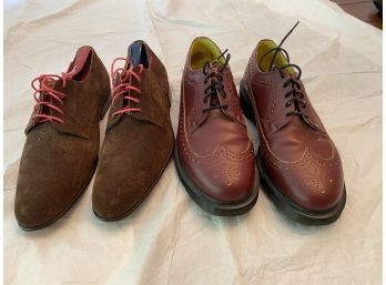 2 Pairs Of Mens Shoes Dr Marten & Paul Smith