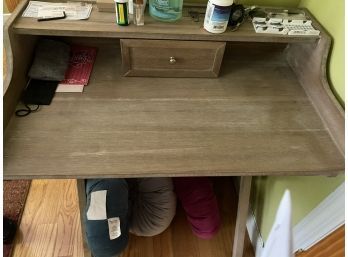 Linon Folding Desk Grey