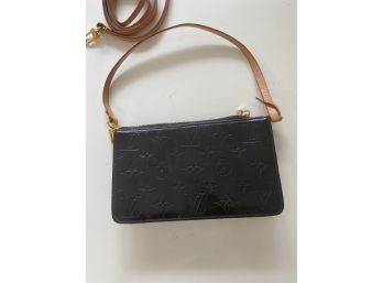 Black Patent Louis Vuitton Small Handbag, Clutch